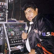 Fausto Salazar, aka Potencia Latina, a veteran of New York's 'cumbia sonidera' scene.
